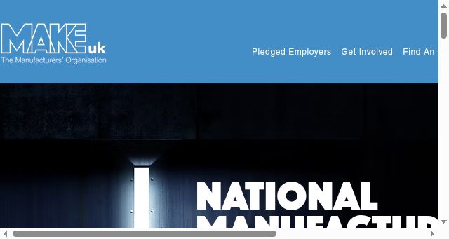 Screenshot of nationalmanufacturingday.org