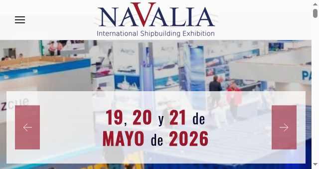 Screenshot of navalia.es