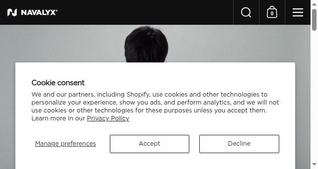 Screenshot of navalyx.com