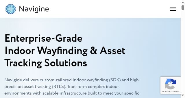 Screenshot of navigine.com