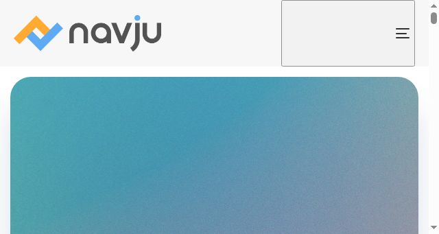 Screenshot of navju.tech