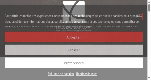 Screenshot of nb-expertise.fr