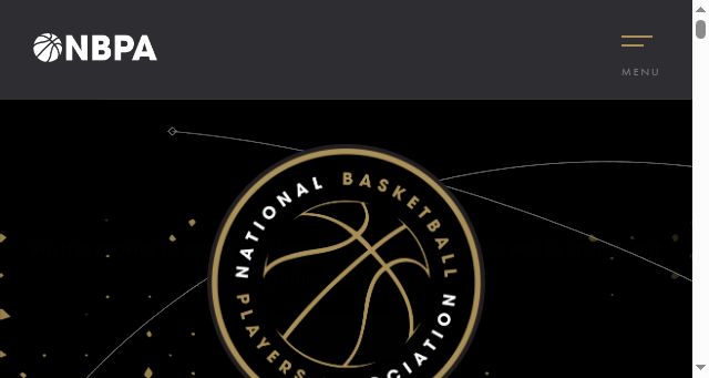 Screenshot of nbpa.com