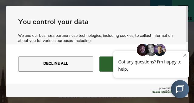 Screenshot of ndclondon.com