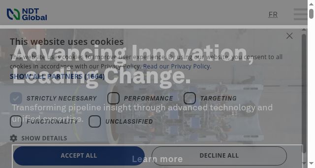 Screenshot of ndt-global.com