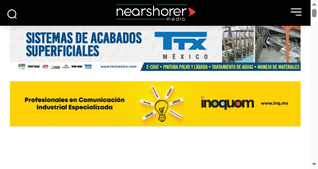 Screenshot of nearshorer.com.mx
