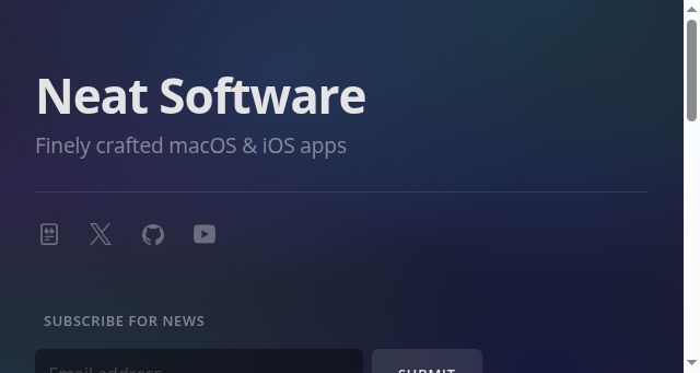 Screenshot of neat.software