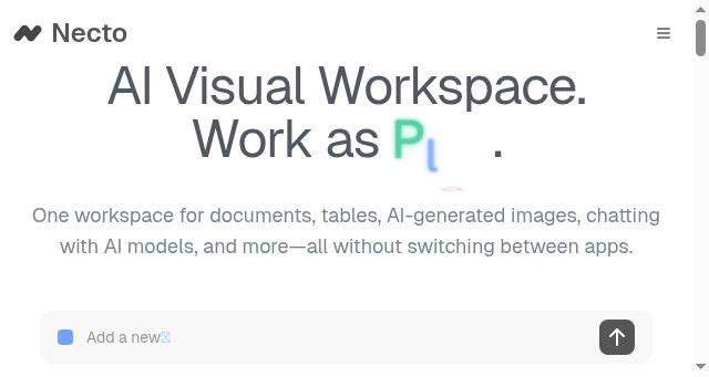 Screenshot of necto.co