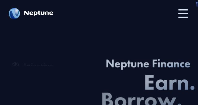 Screenshot of nept.finance