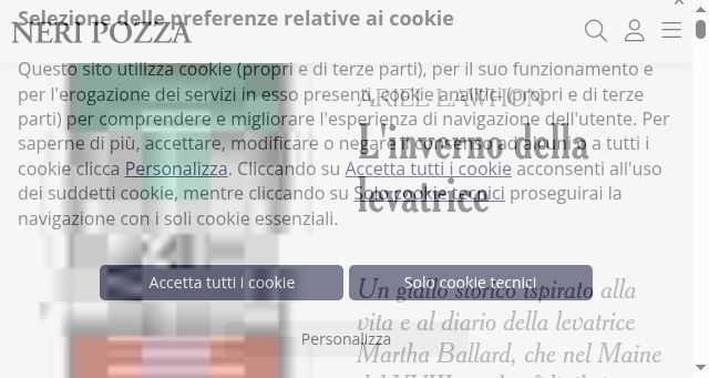 Screenshot of neripozza.it