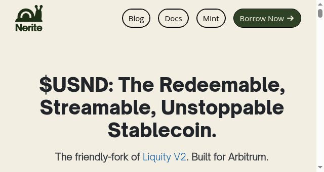 Screenshot of nerite.org