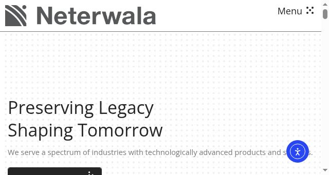 Screenshot of neterwala.com