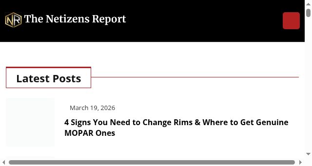 Screenshot of netizensreport.com