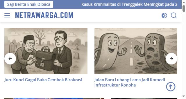Screenshot of netrawarga.com