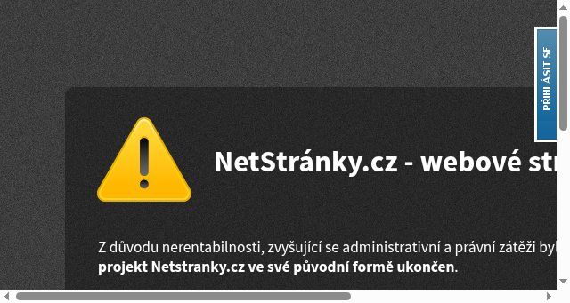 Screenshot of netstranky.cz