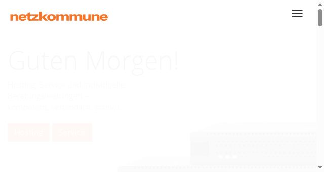 Screenshot of netzkommune.de