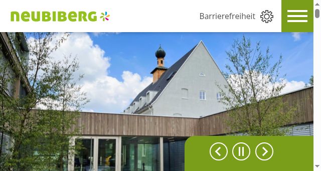 Screenshot of neubiberg.de