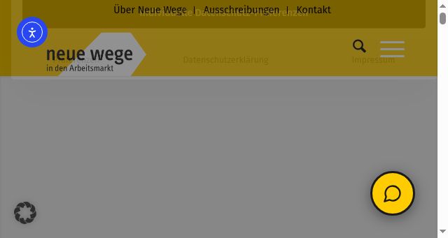 Screenshot of neue-wege.org