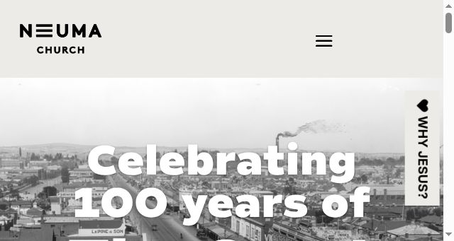 Screenshot of neuma.church