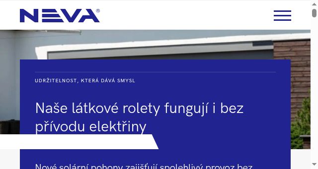 Screenshot of neva.eu