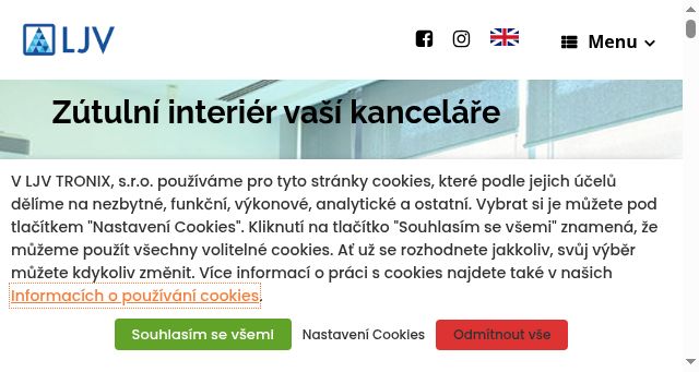 Screenshot of neviditelnatv.cz