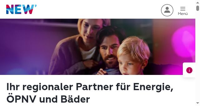 Screenshot of new.de