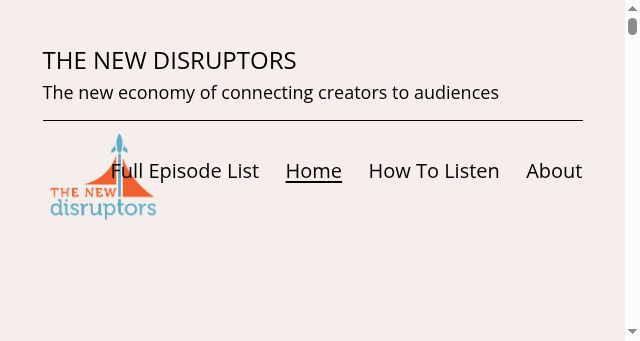 Screenshot of newdisrupt.org