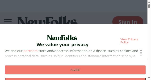 Screenshot of newfolks.com