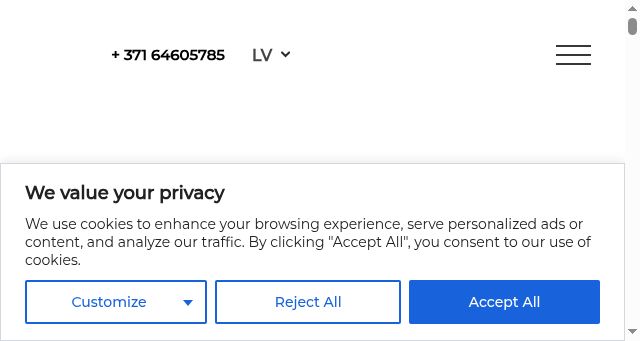 Screenshot of newfuels.eu
