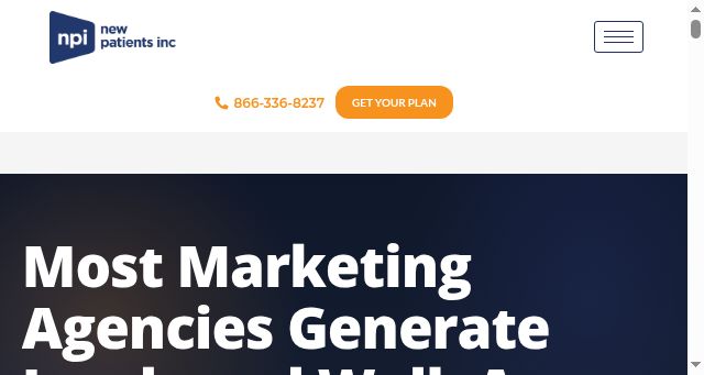 Screenshot of newpatientsinc.com