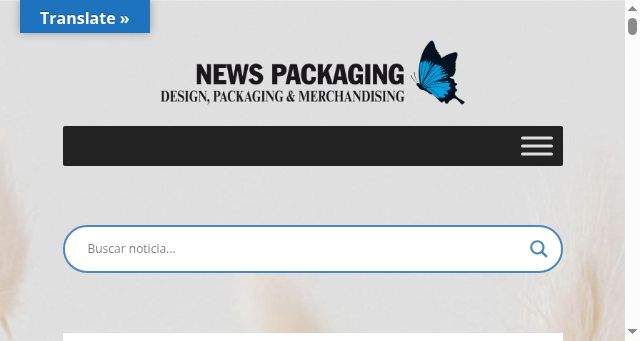 Screenshot of newspackaging.es