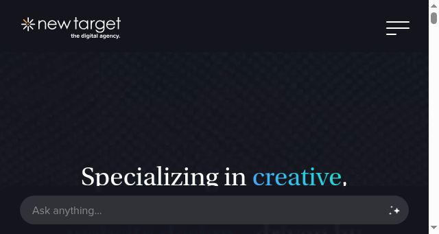 Screenshot of newtarget.com