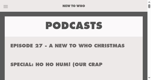 Screenshot of newtowho.com