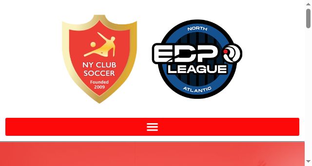 Screenshot of newyorkclubsoccer.com
