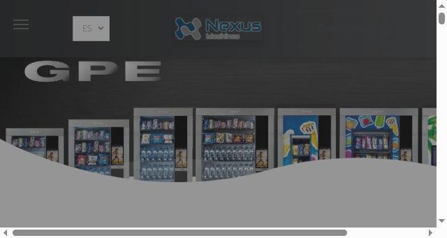 Screenshot of nexusmachines.net