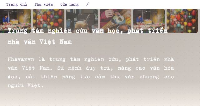 Screenshot of nhavan.vn