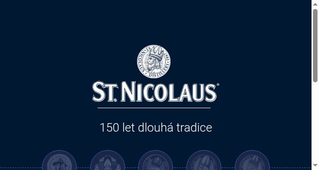 Screenshot of nicolaus.cz