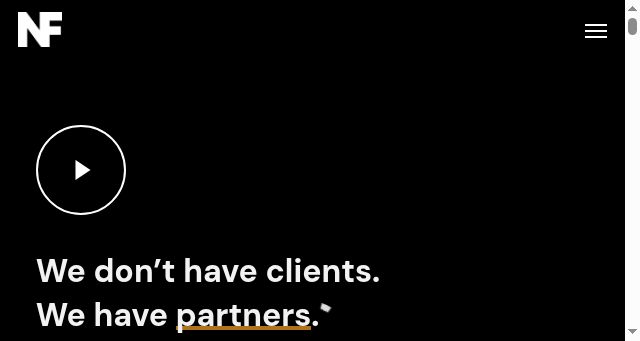 Screenshot of niftyfiftysolutions.com