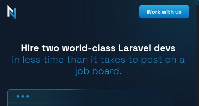 Screenshot of nocompromises.io