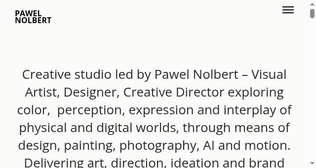 Screenshot of nolbert.com