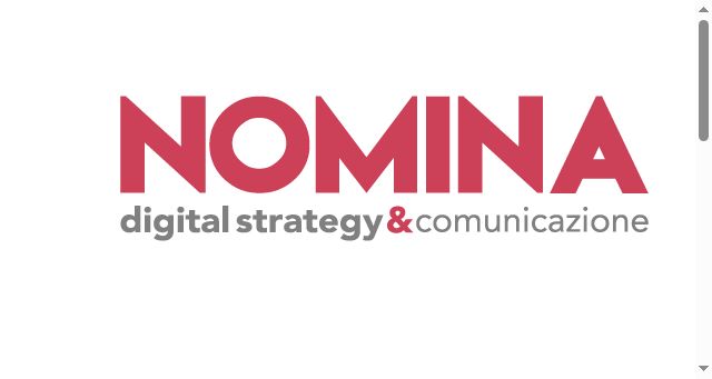 Screenshot of nomina.digital