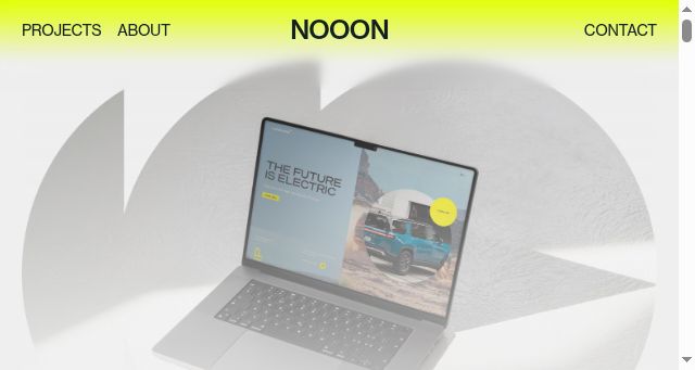 Screenshot of nooon.studio