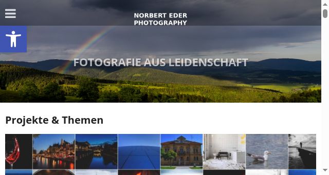 Screenshot of norberteder.photography