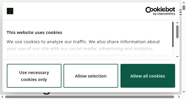 Screenshot of northecharge.com