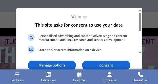 Screenshot of noticiany.com