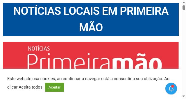 Screenshot of noticiasprimeiramao.pt