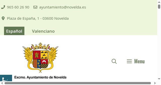Screenshot of novelda.es