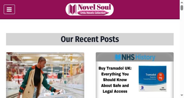 Screenshot of novelsoul.com