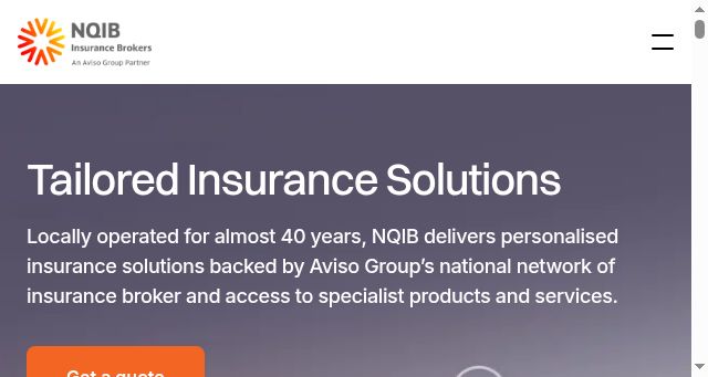 Screenshot of nqib.com.au