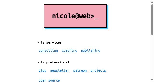 Screenshot of ntietz.com
